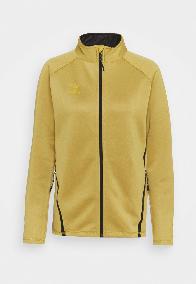 Hummel Trainingsvest goudkleurig Hummel Trainingsvest goudkleurig