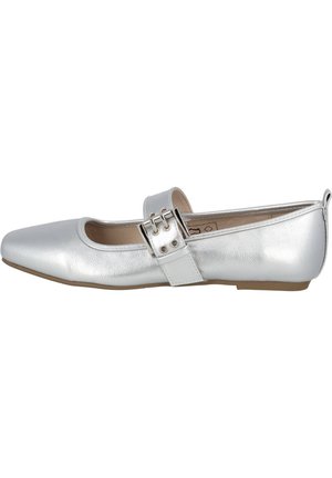 KYNDLE - Ballerine con cinturino - silber