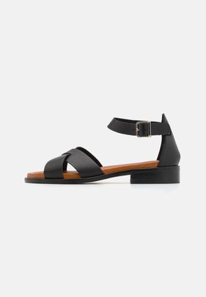 KENDRA - Sandaler - black/tan