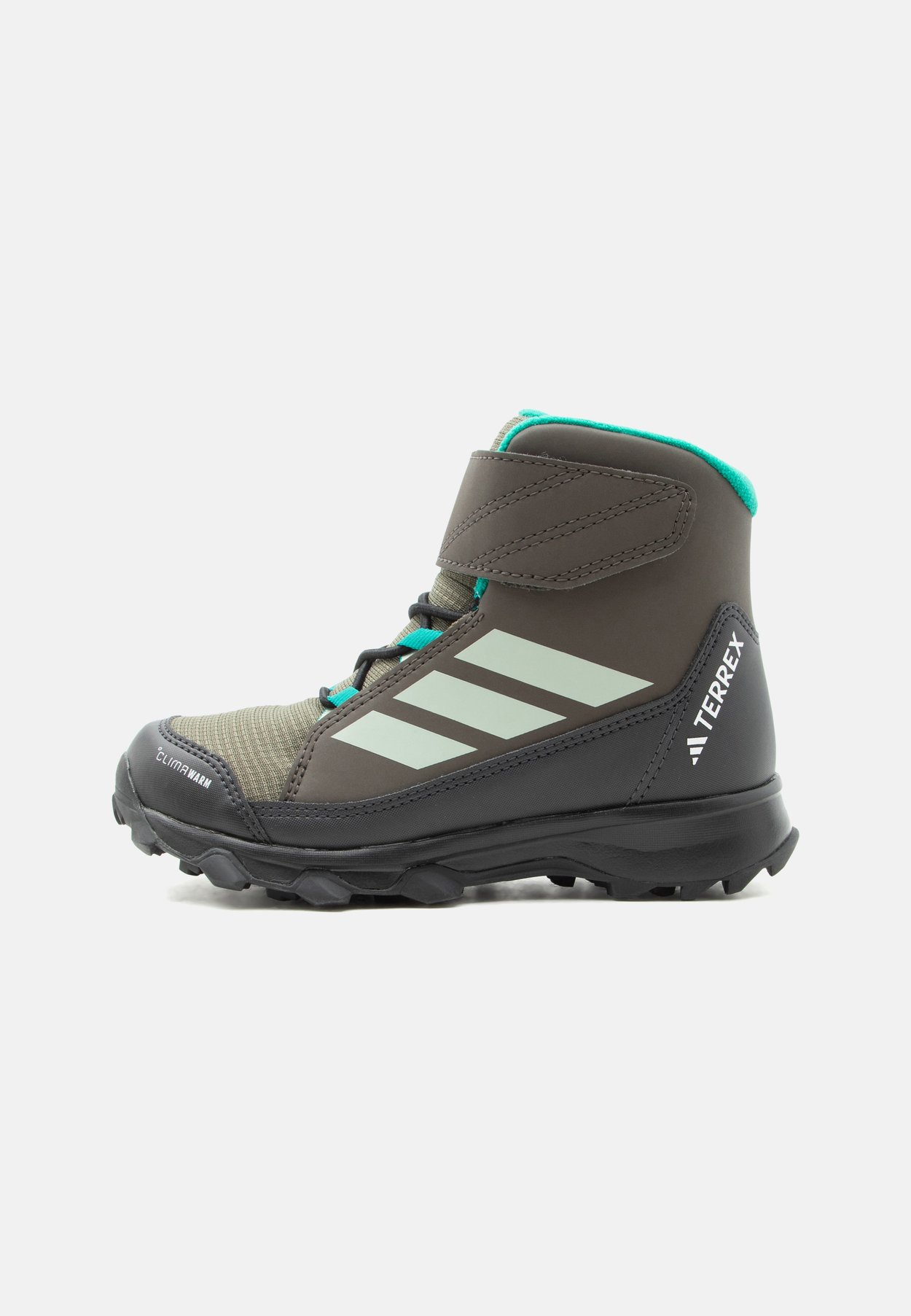 adidas TERREX SNOW CW K UNISEX - Winter boots - olive strata/halo green/shadow olive