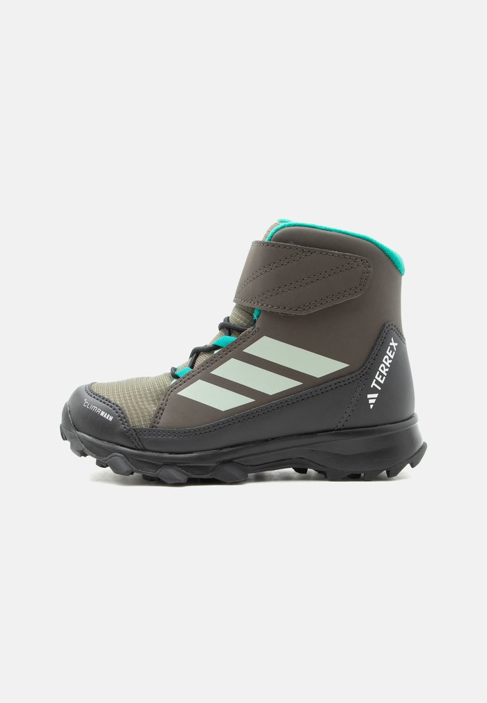 adidas TERREX SNOW CW K UNISEX - Winter boots - olive strata/halo green/shadow olive