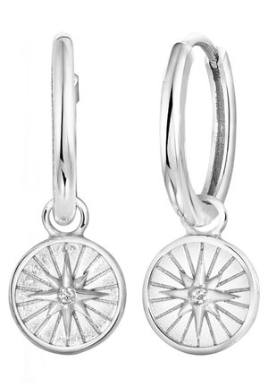 DISC/GALAXY STER - Oorbellen - silver-coloured