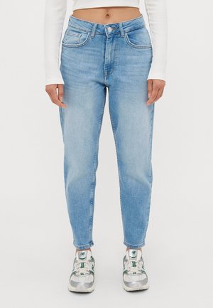 Jeansy damskie mom fit