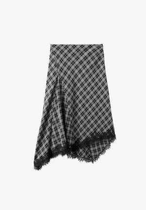 Mango, ADULT - A-lijn rok - black grey