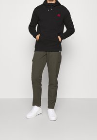 Les Deux Felpa con cappuccio - black