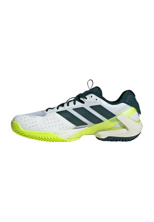 ADIZERO UBERSONIC 5 CLAY - da tennis per terra battuta - aurora ivy   cloud white   cloud white