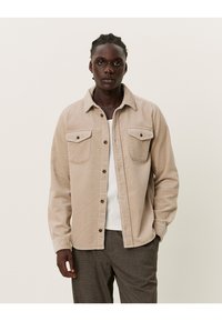 Les Deux KODY HEAVY OVERSHIRT - Light jacket - beige