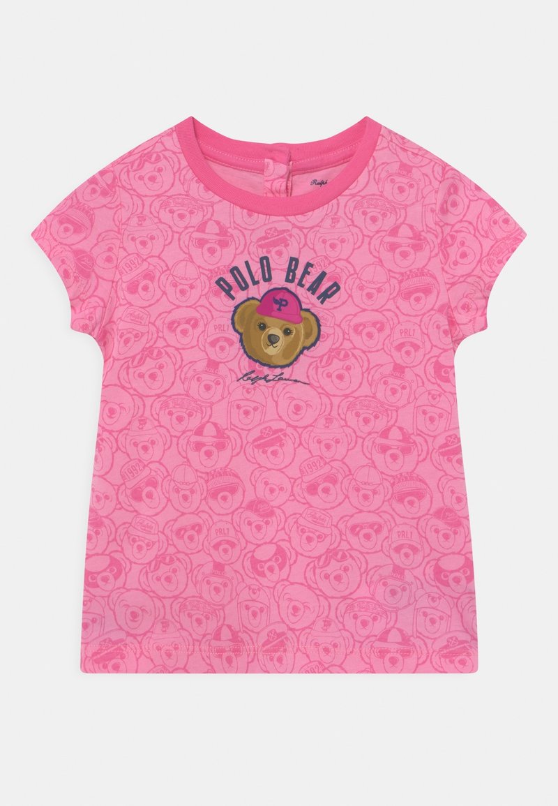 Polo Ralph Lauren GRAPH - Triko s potiskem - pink