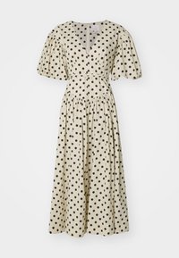 POLKA DOT STASSIE DRESS - Vestito casual - gardenia/black
