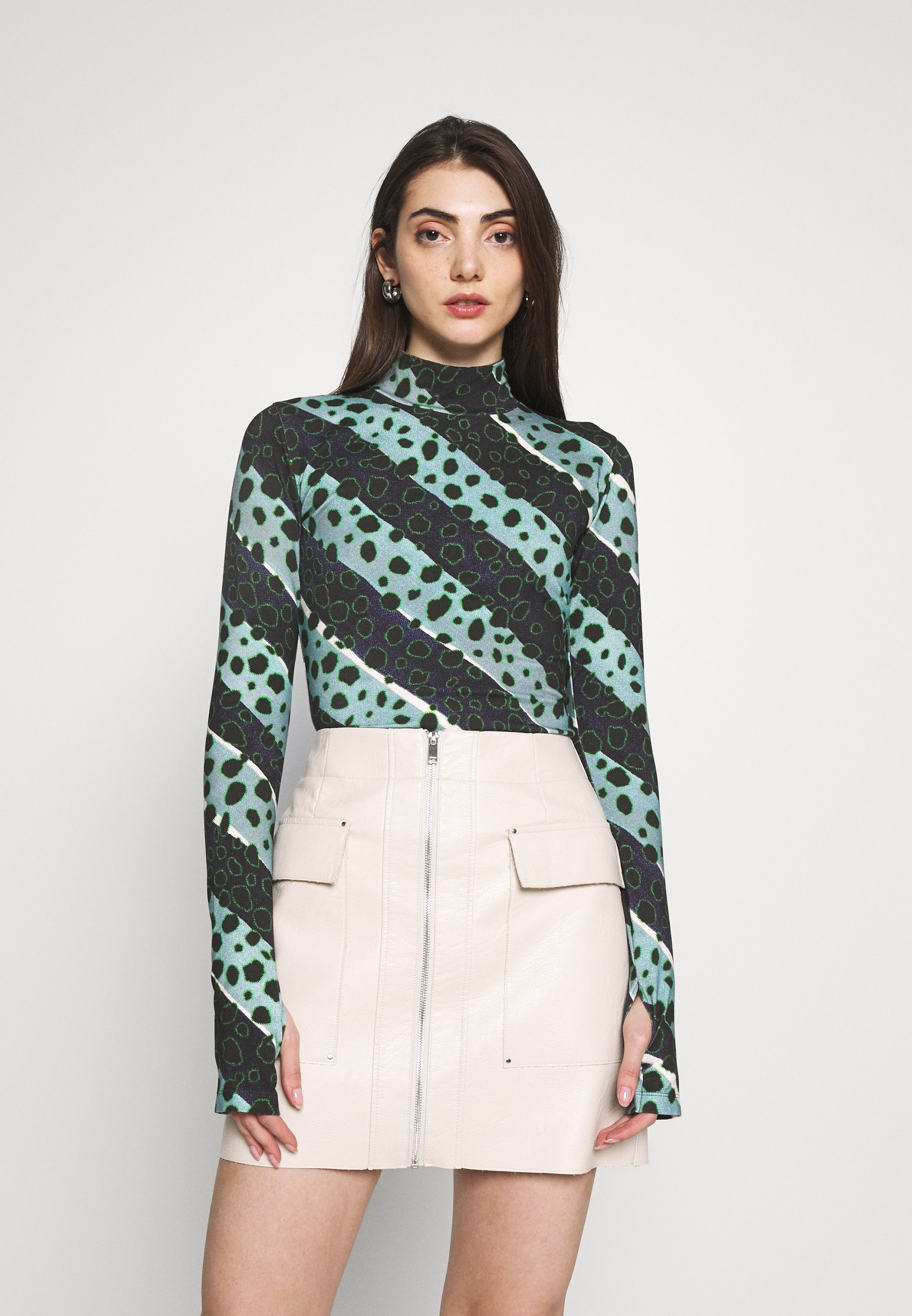 House of Holland online | Den nye kolleksjonen på Zalando House of Holland MUTED SOUNDWAVE TEE - T-shirts med print - navy