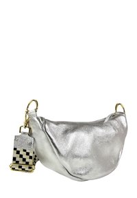 DrachenLeder CITY - Bum bag - silber