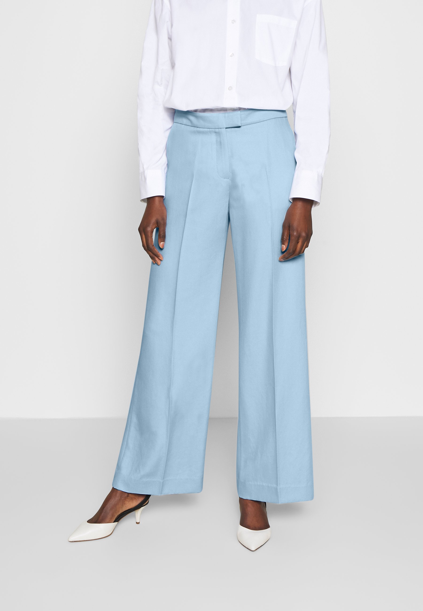 2nd Day CHRISSY THINKTWICE Bukse cashmere bluelyseblå Blue Tessa Pant Navy 2NDDAY Chinos - Dameklær er billig