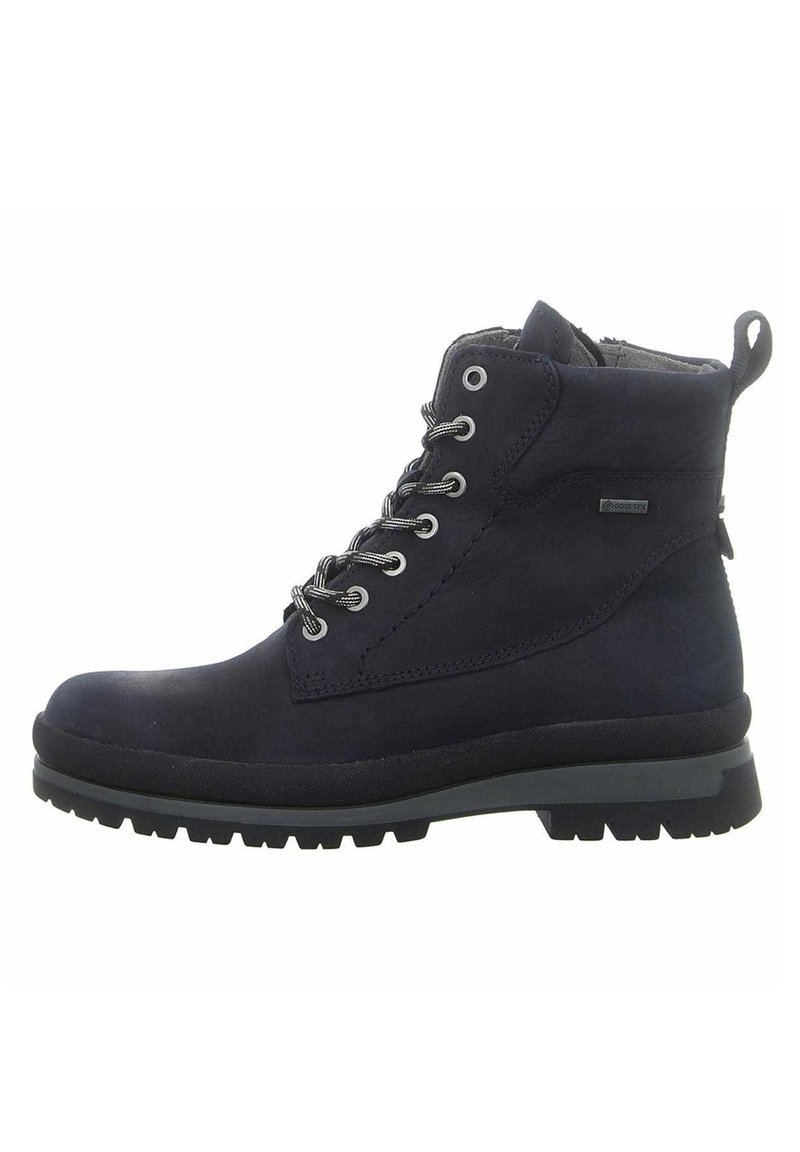 camel active Botines con cordones - blue