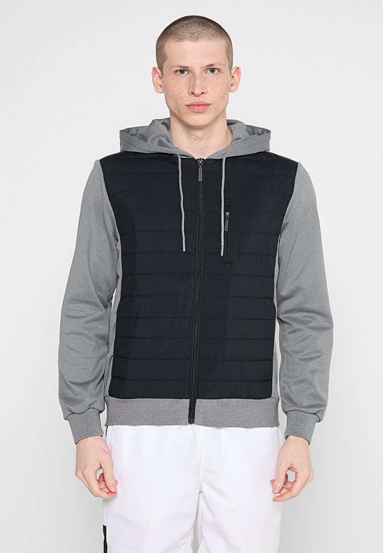 Sergio Tacchini Sweater met rits donkergrijs Sergio Tacchini Sweater met rits donkergrijs