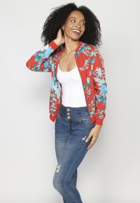 Koroshi Sweat zippé - rojo red