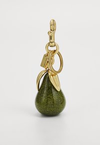 COACH PEAR BAG CHARM - Llavero - green