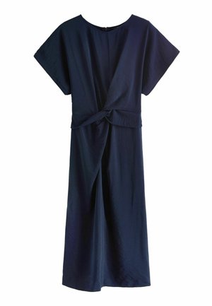 TWIST WAIST SHORT SLEEVE MIDI - REGULAR FIT - Vardagsklänning - navy blue