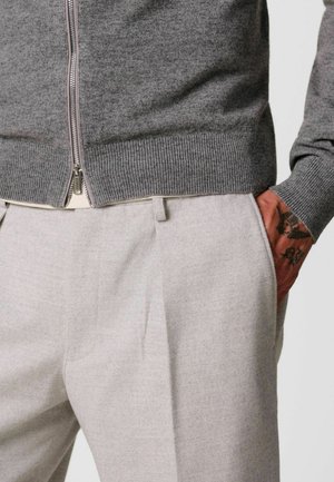 PROFUOMO, PROFUOMO CHINO TROUSERS - Trousers - grey