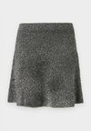 YASLISTRA GLITTER SKIRT - Minissaia - dark grey