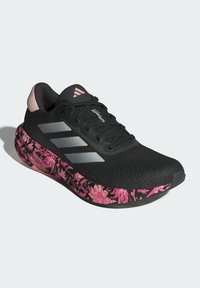 adidas Performance SUPERNOVA STRIDE - Pantofi de alergare pe asfalt - core black metalic sandy pink