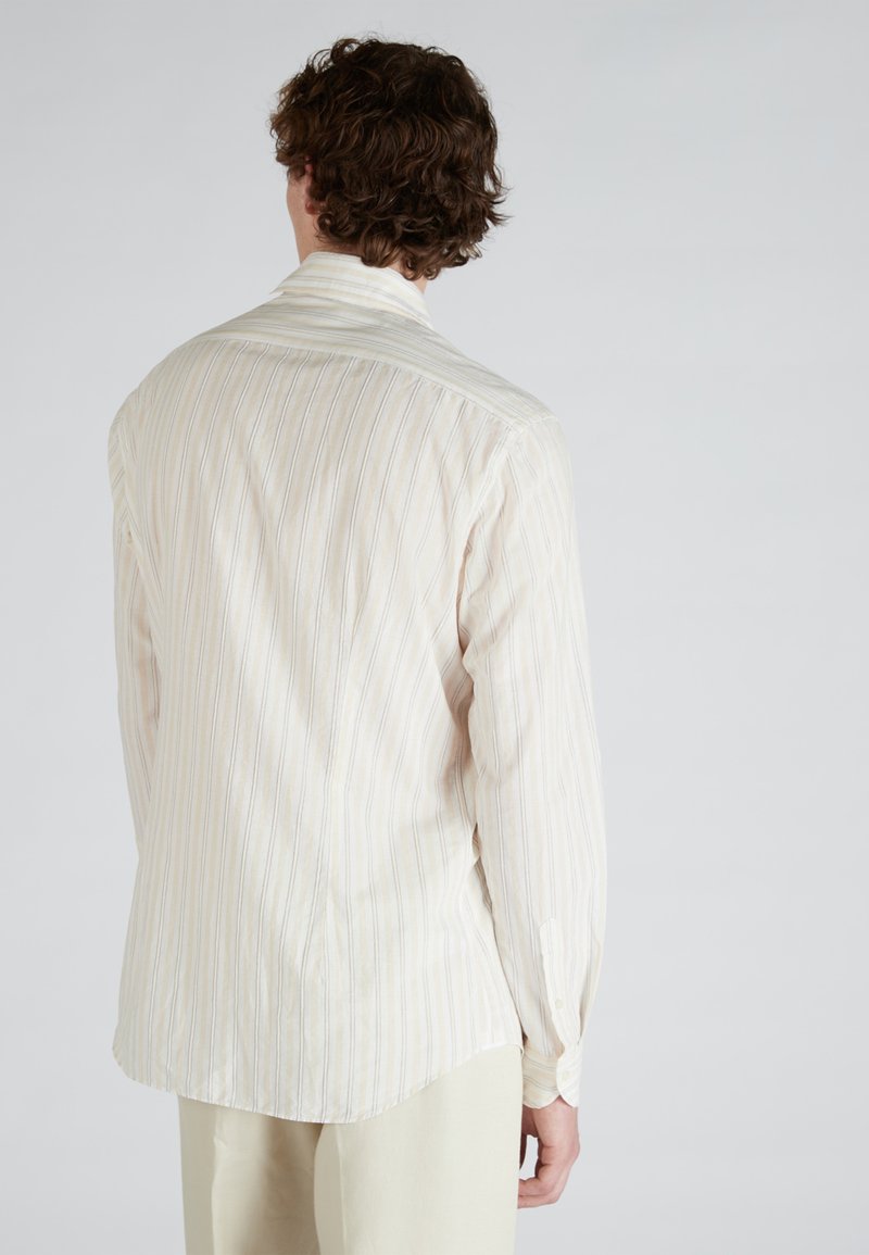 Striped shirt glanshirt Slowear Glanshirt Striped Cottonpoplin Shirt In Blue - 80 Off