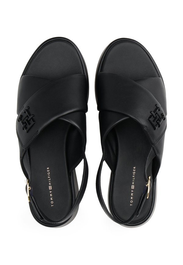 LOGO PADDED SANDAL - Platform sandals3