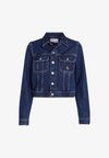 CROPPED 90S JACKET - Chaqueta vaquera - denim medium