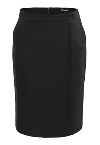 Smart and Joy DROITE À SURPIQUÉS - Jupe crayon - noir