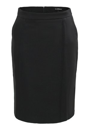 Smart and Joy DROITE À SURPIQUÉS - Jupe crayon - noir