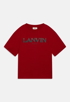 LANVIN UNISEX - Print T-shirt - red