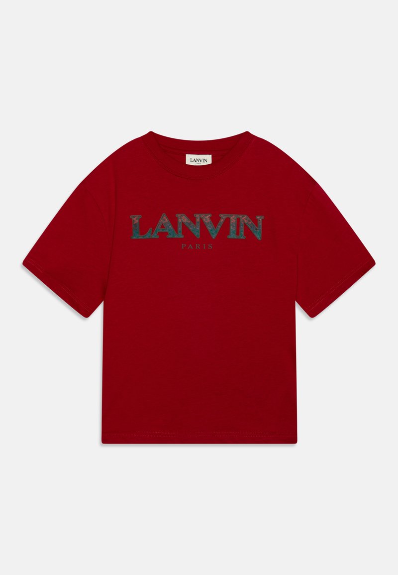 LANVIN T-shirt print rood