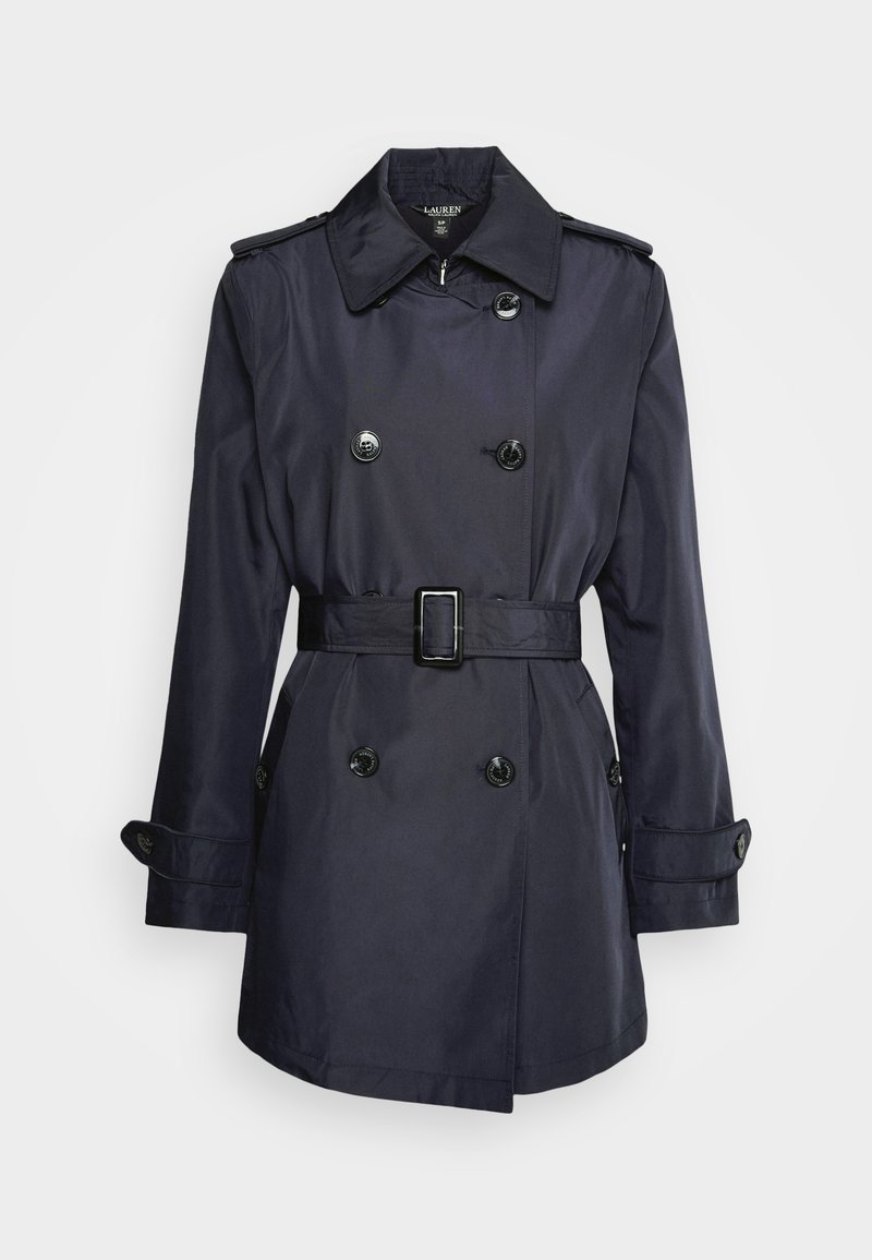 Lauren Ralph Lauren DOUBLE-BREASTED RAINCOAT - Gabardina - navy