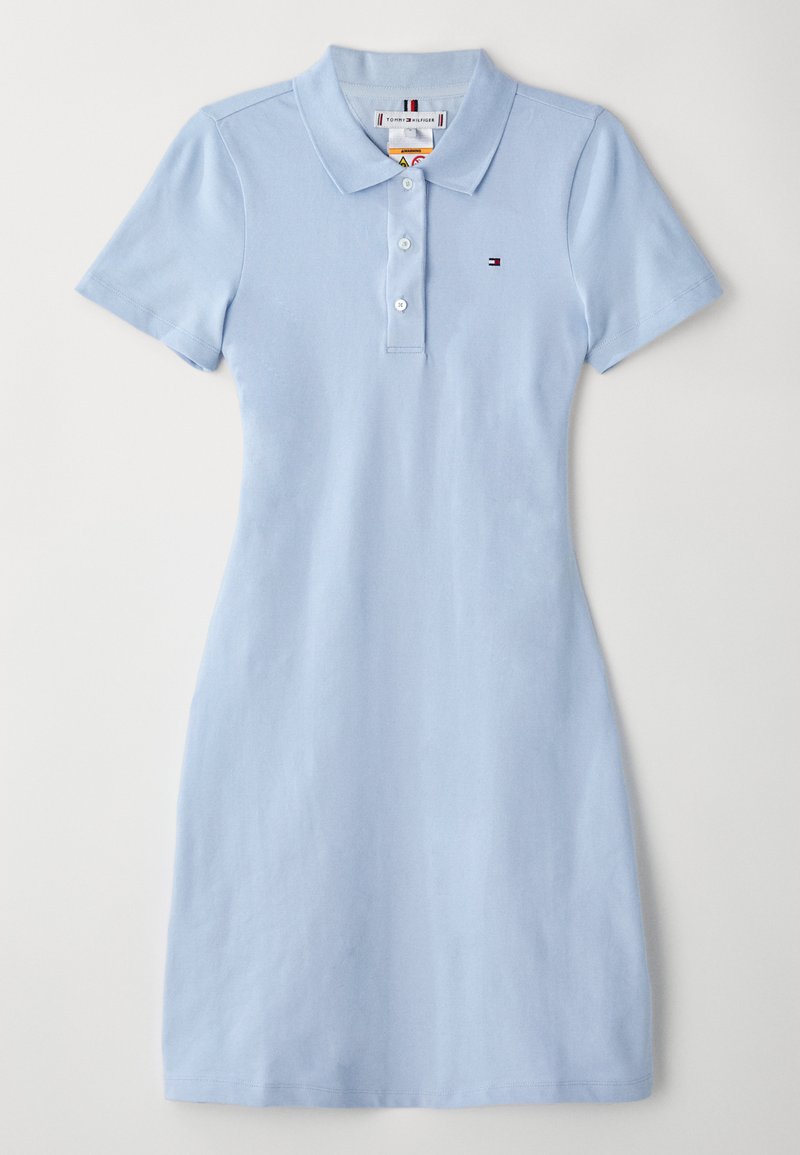 Tommy Hilfiger SLIM DRESS - Jersey dress - breezy blue/light blue -  Zalando.ie