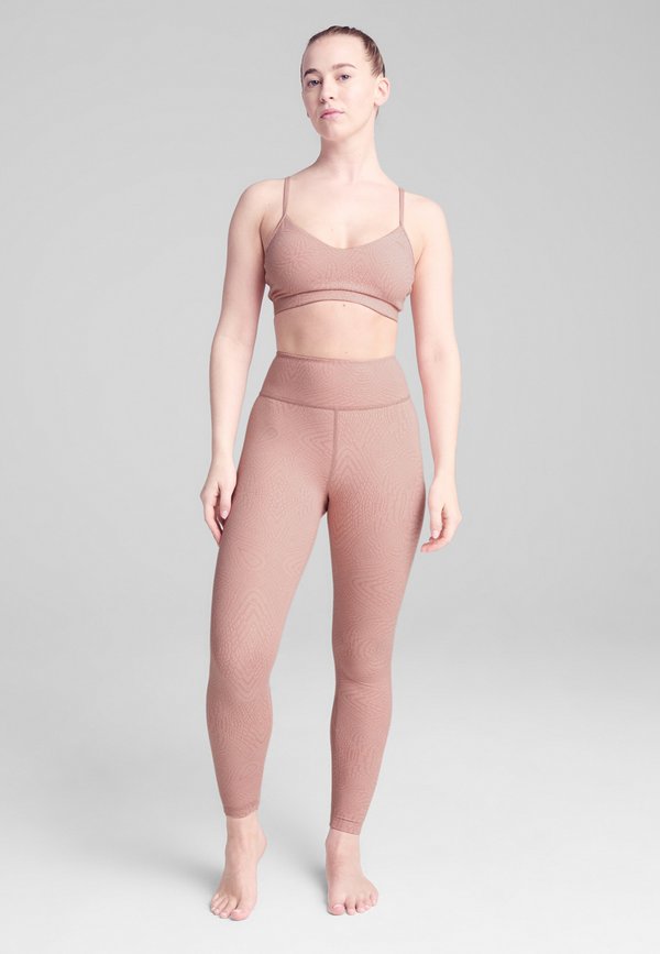 MOVE CLOUDSPUN 7/8 AOP - Tights - rose quartz