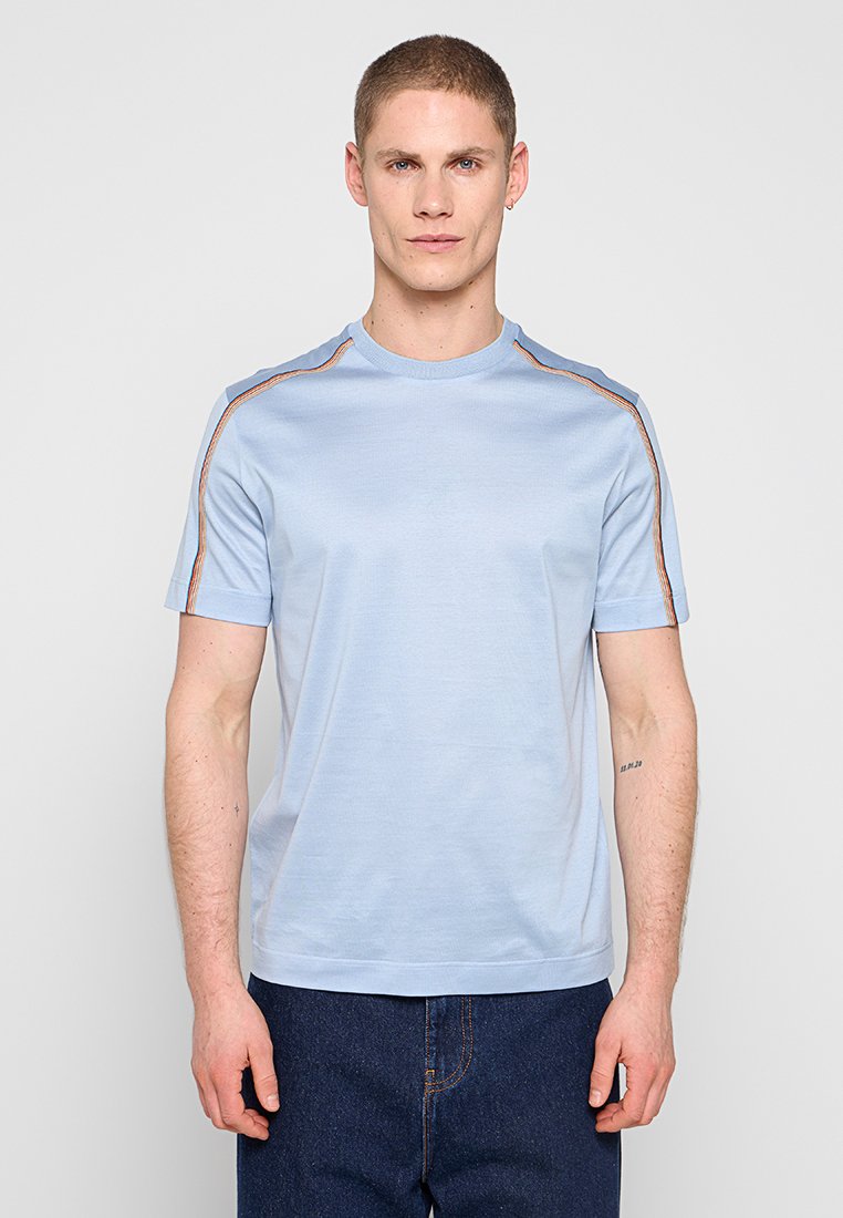 Paul Smith T-shirt print donkerblauw