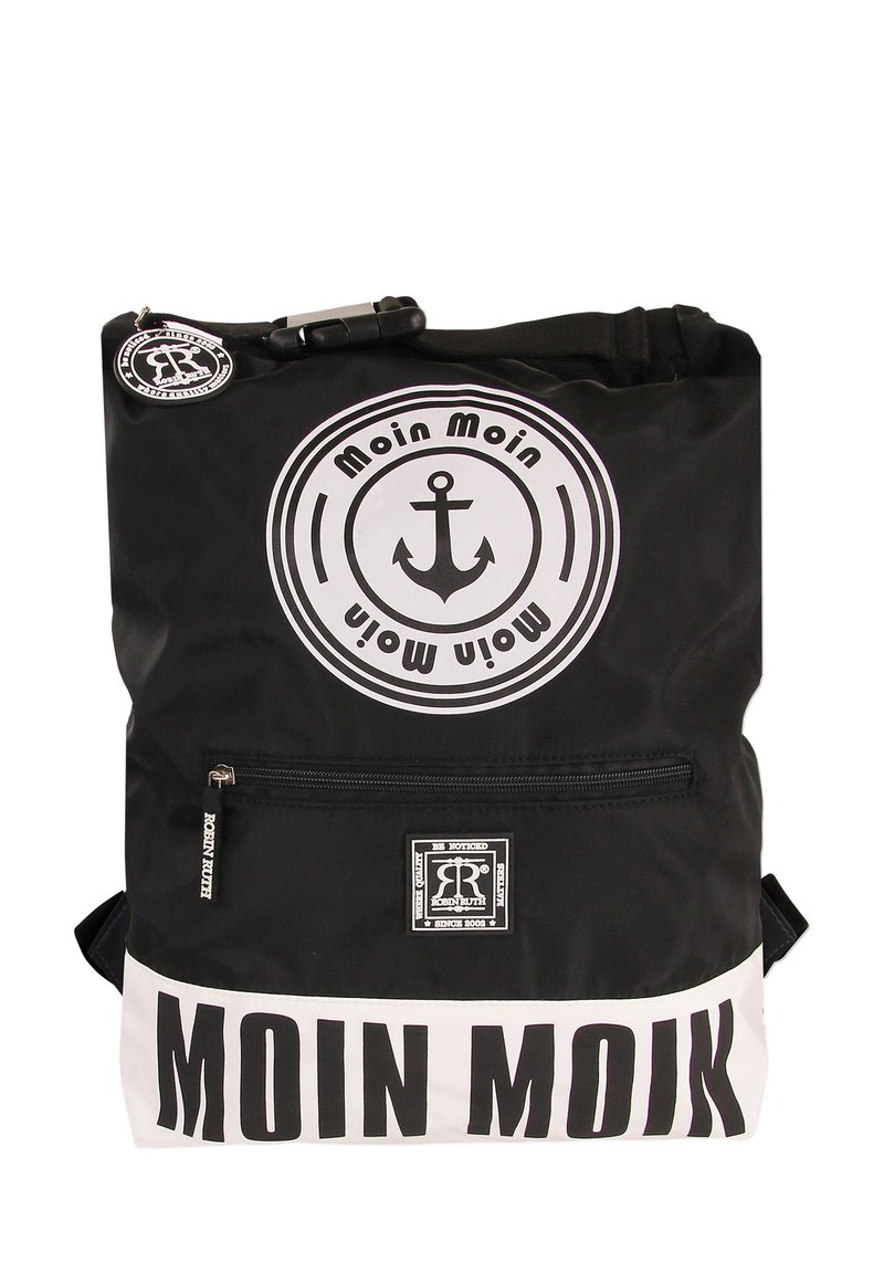 Robin Ruth MOIN FREIZEIT - Sac à dos - schwarz weiß/noir - ZALANDO.FR