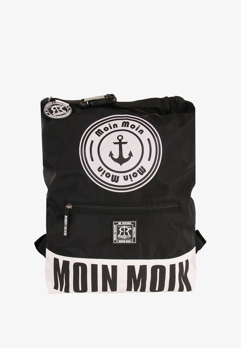 Robin Ruth MOIN FREIZEIT - Sac à dos - schwarz weiß/noir - ZALANDO.FR