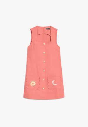 Sister Jane, ISLAND LIFE EMBROIDERED MINI DRESS - Robe de jour - red