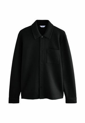 Next REGULAR FIT - DIAGONAL TEXTURE - Summer jacket - black
