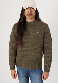 Lacoste Džemper - khaki