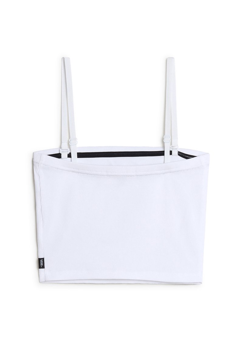 Vans DREW RIB TUBE TOP - Top - white