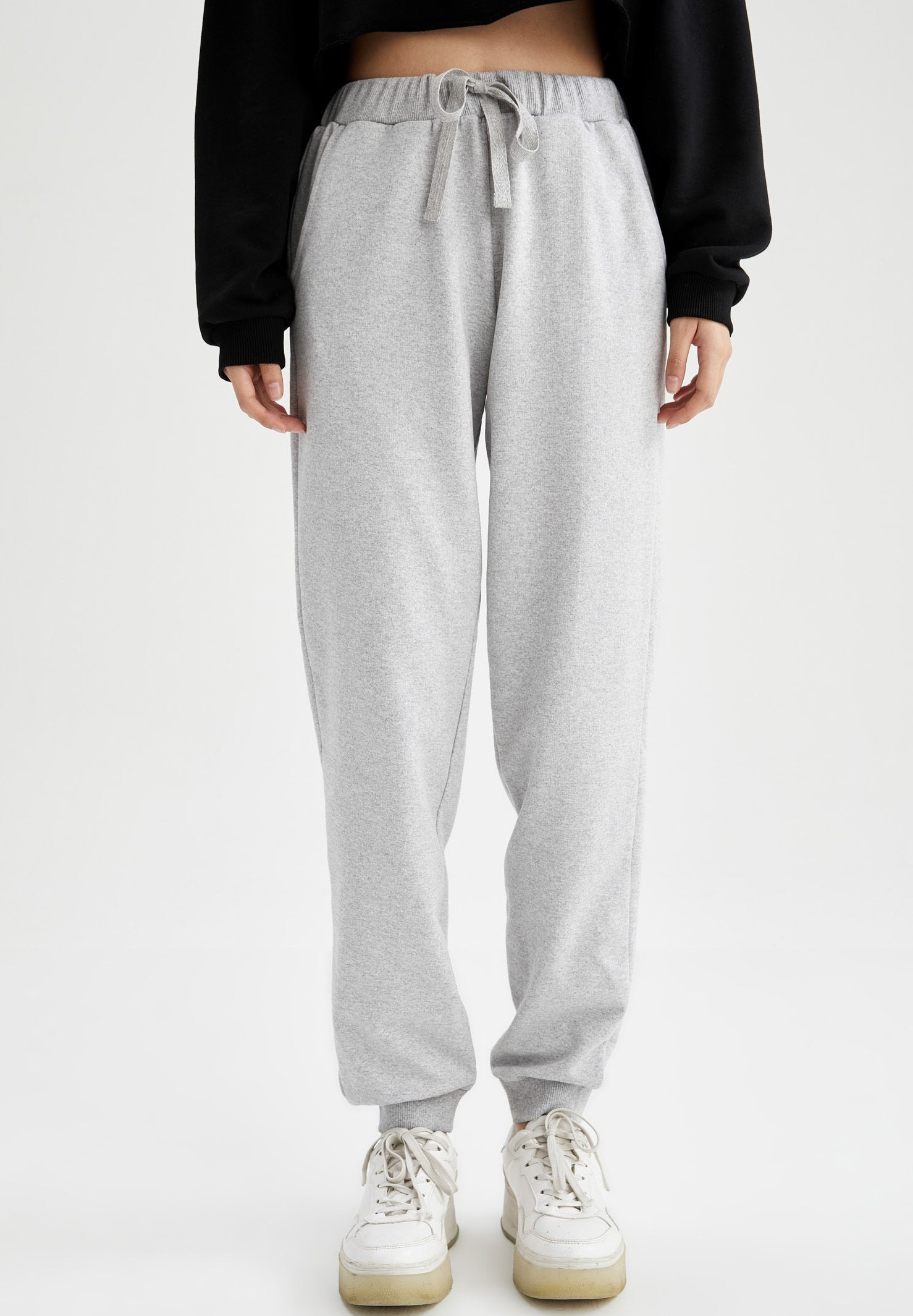 DeFacto REGULAR FIT - Pantaloni sportivi - grey/grigio - Zalando.it