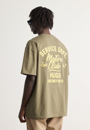 NAMPIE - Print T-shirt - open green
