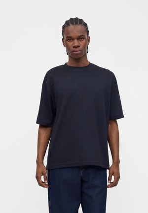 Selected Loose Fit - T-shirt basique - sky captain