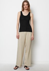 Marc O'Polo POINTELLE  - Top - black