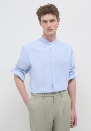COREANA - Camicia - celeste melange