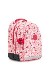 Kipling CLASS ROOM - Zainetto - pink leaves