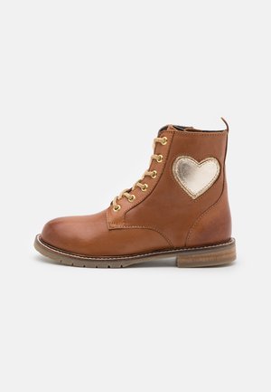 LEATHER - Veterboots - cognac