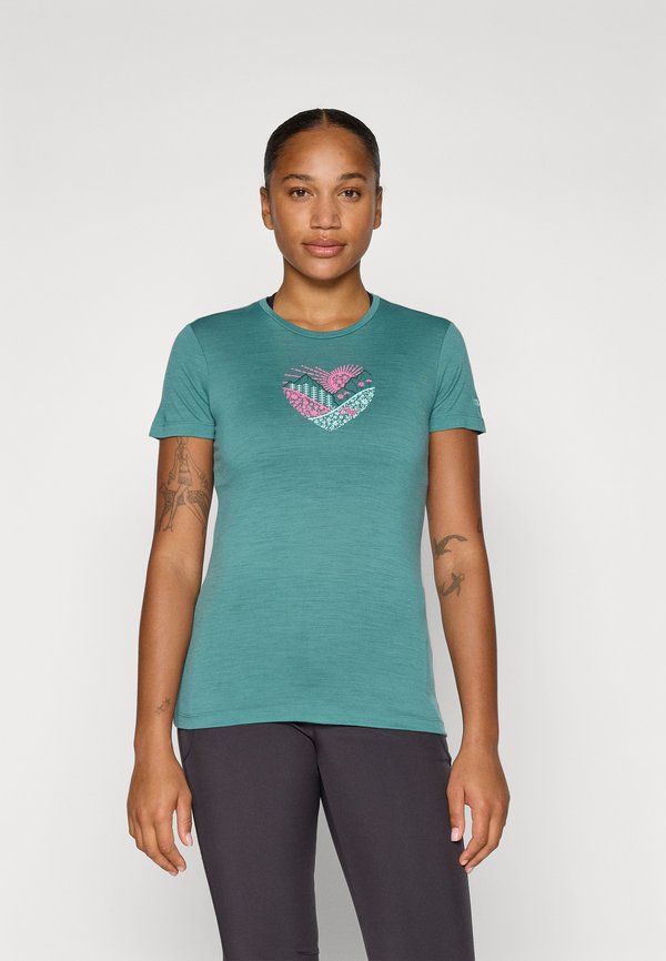 WOMAN - Sports T-shirt - agave