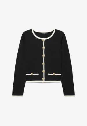 Calliope, MAGLIA TINTA UNITA - Strickjacke - ultrablack